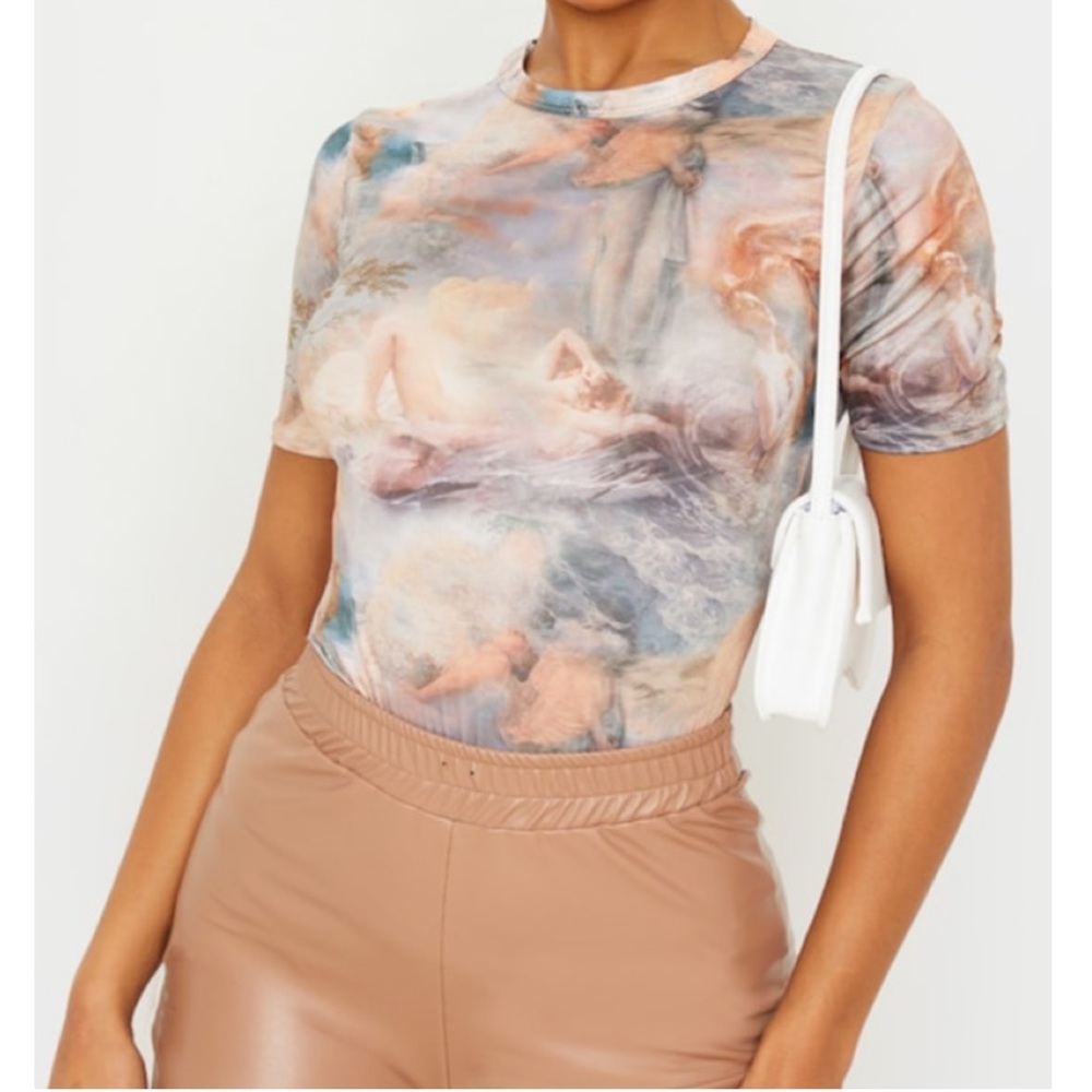 Fitted Short Sleeve Top